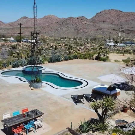 Renovated Lodge - Room 1 With Pool Access Joshua Tree Exterior photo